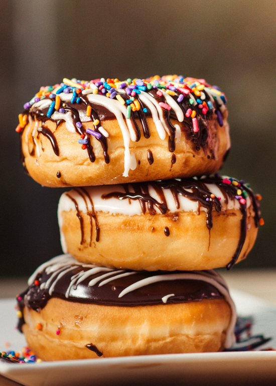 chocolate donuts
