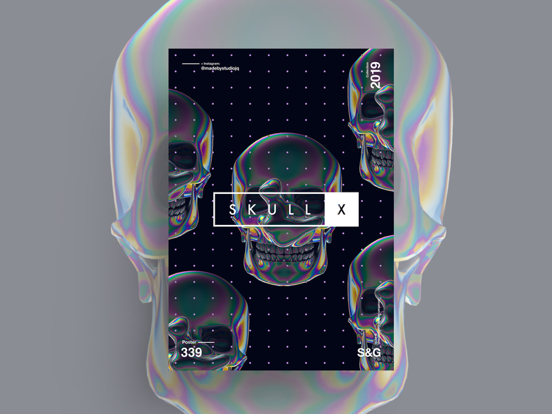 skull design width=