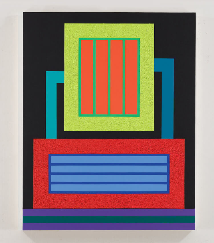 Peter Halley 2012 Borderline