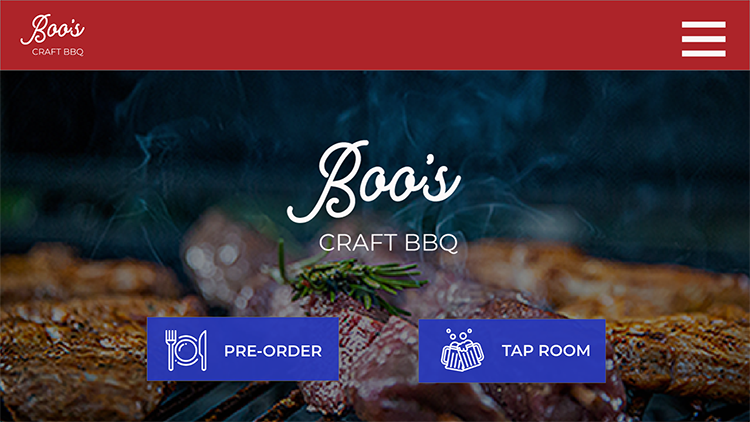 revised desktop homepage