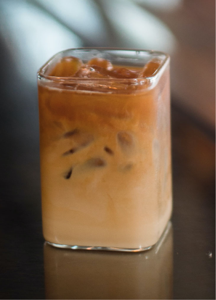 Iced Vanilla Latte